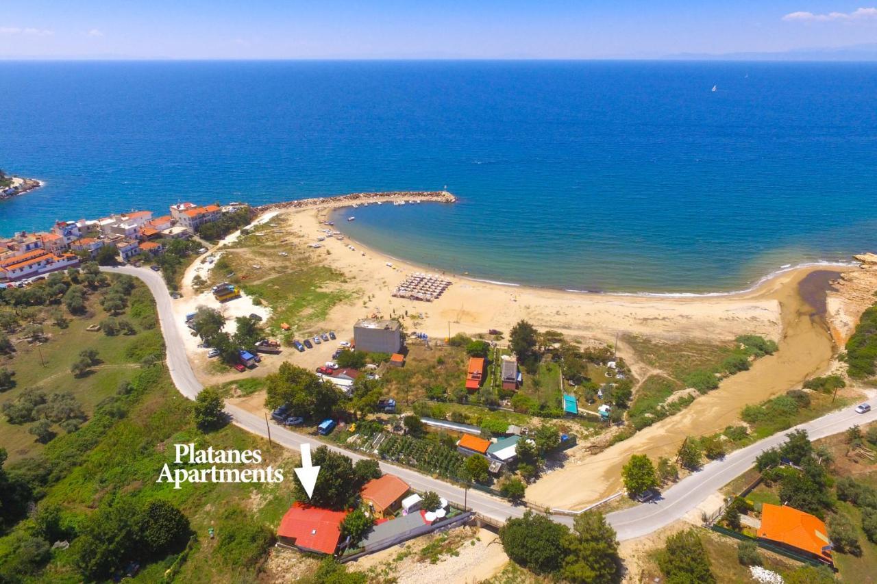 Platanes Apartments Skála Marión Exteriör bild